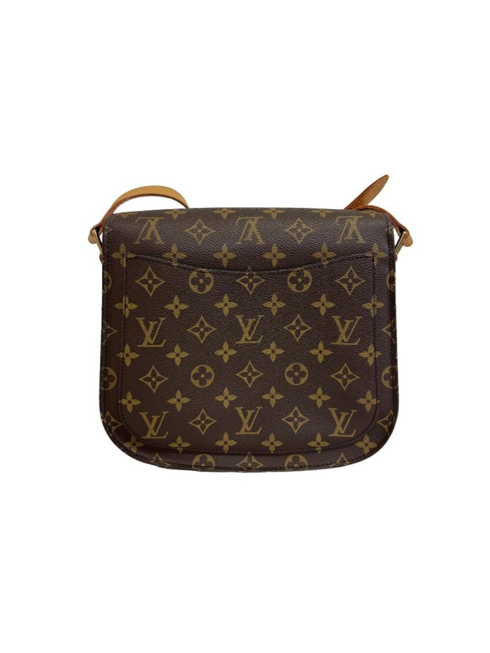 Louis Vuitton Saint-cloud GM Monogram Canvas Leather Shoulder Bag Crossbody